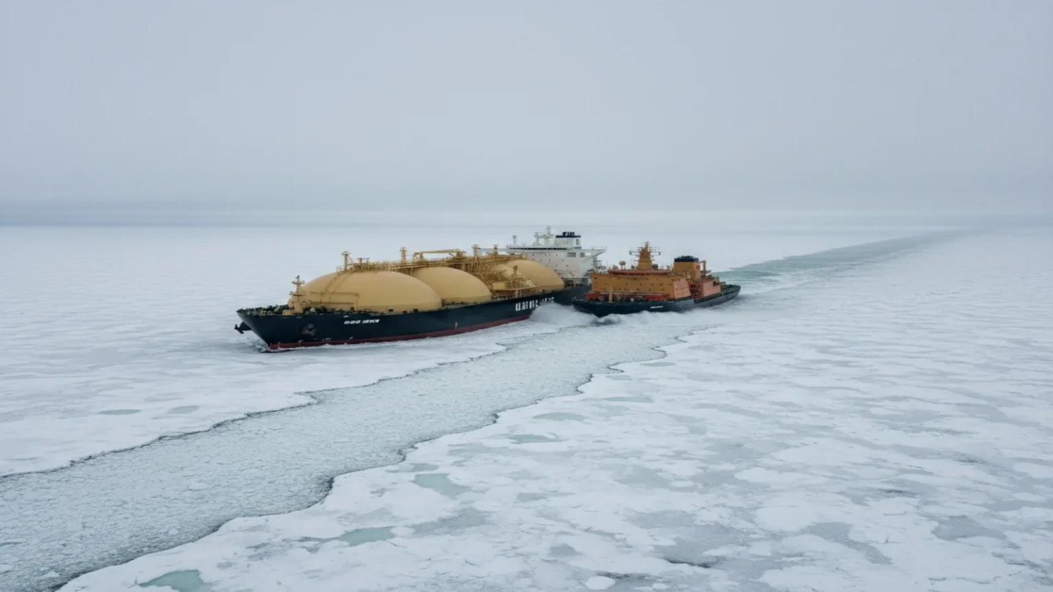 روسيا تعتمد على ناقلة واحدة لتصدير الغاز من مشروع أركتيك إل إن جي 2 في الشتاء