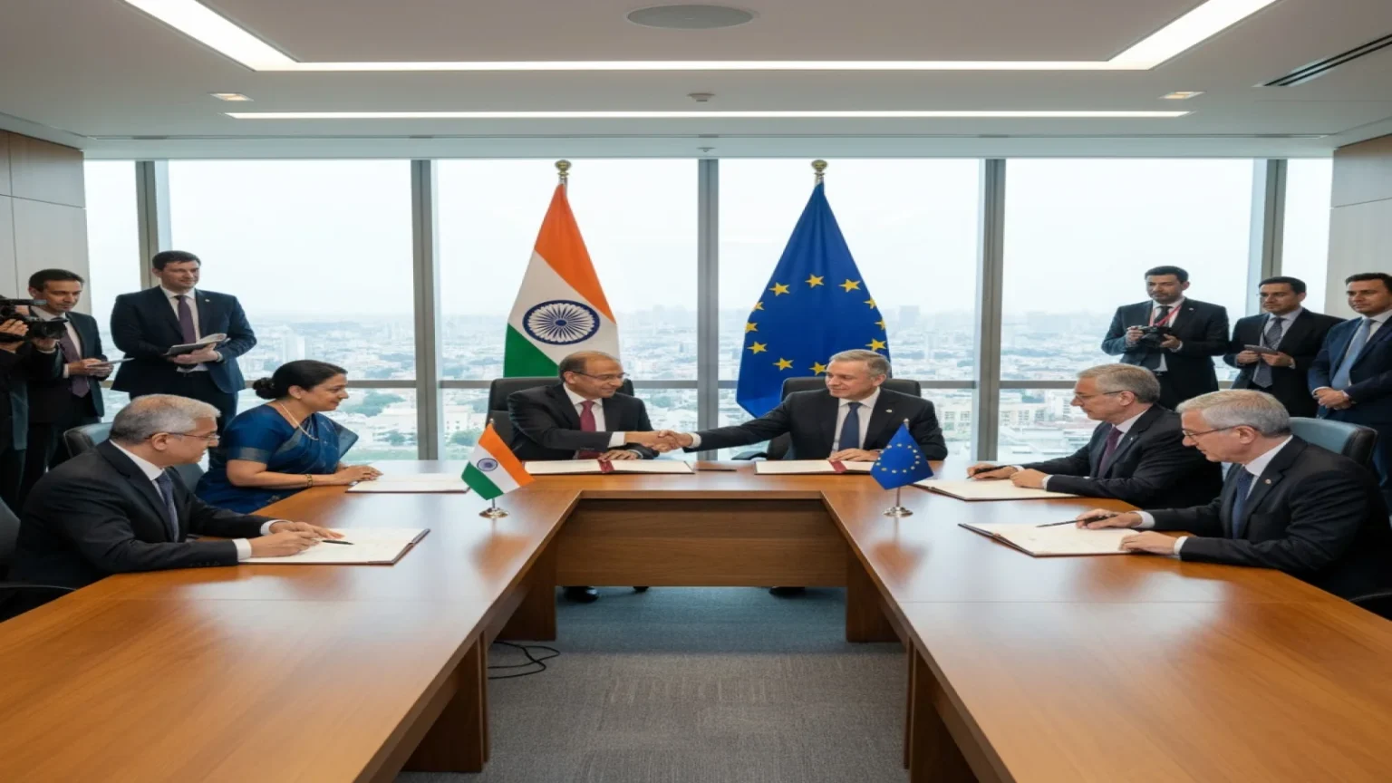 الهند والاتحاد الأوروبي يوقعان اتفاقية تجارة حرة بعد 20 عاماً من المفاوضات