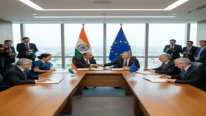 الهند والاتحاد الأوروبي يوقعان اتفاقية تجارة حرة بعد 20 عاماً من المفاوضات