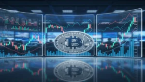 بيتكوين يحافظ على مسار صعودي رغم تصحيح 13 بالمئة وسط جني أرباح قوي