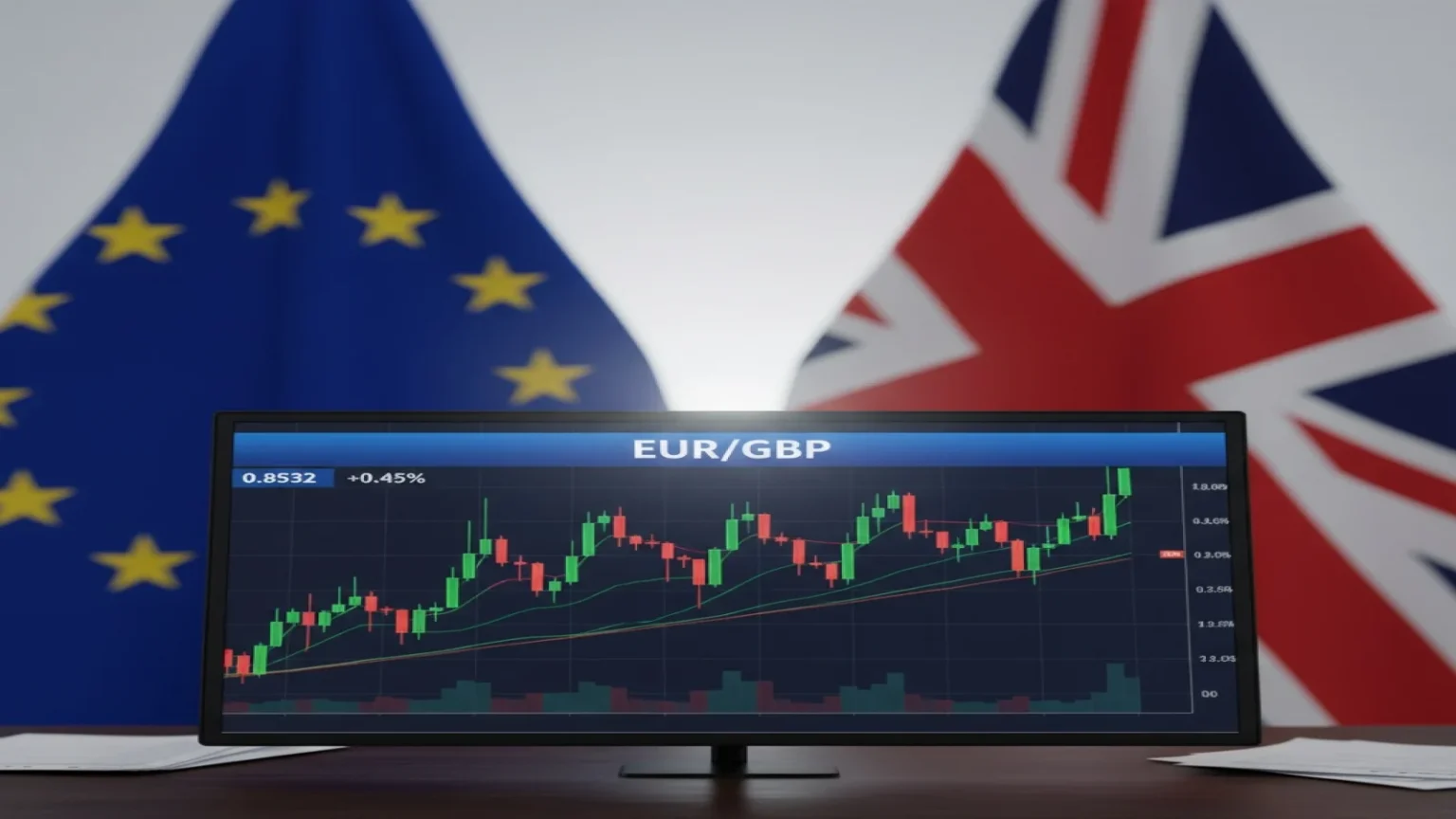 تراجع زوج EUR/GBP لأدنى مستوى منذ شهرين مع تصاعد التوترات ودعم بنك إنجلترا