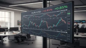 زوج يورو دولار يحافظ على مكاسبه قرب أعلى مستوى بأربعة أشهر وسط ضعف الدولار