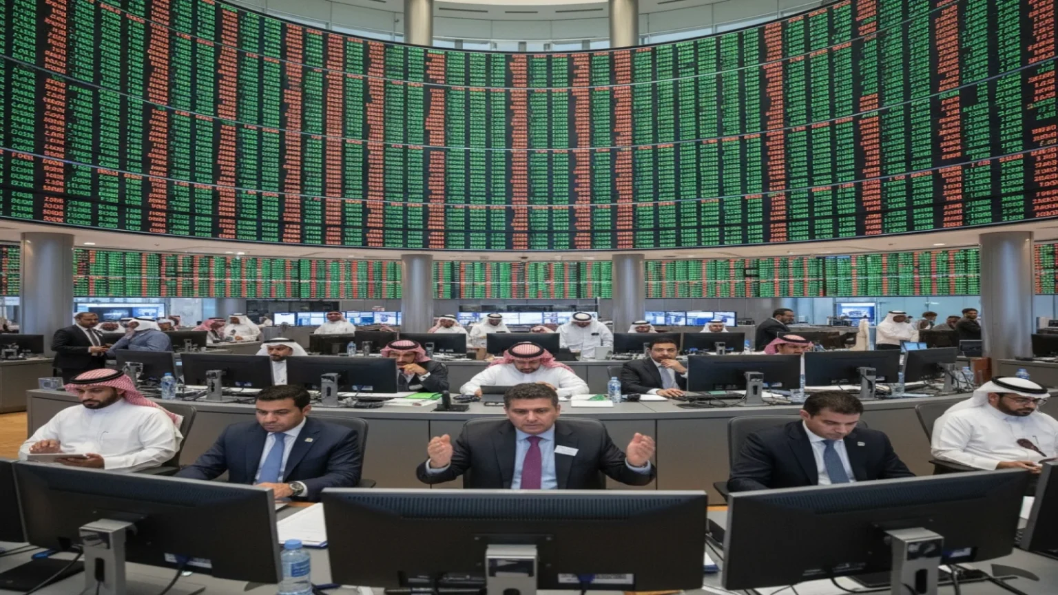 تراجع طفيف لمؤشر تاسي يغلق عند 10912 نقطة وسط سيطرة البيع