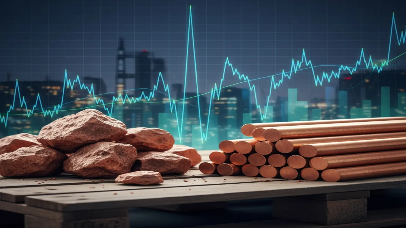 النحاس يرتفع إلى 13000 دولار مع تراجع الدولار وتهديدات رسوم غرينلاند