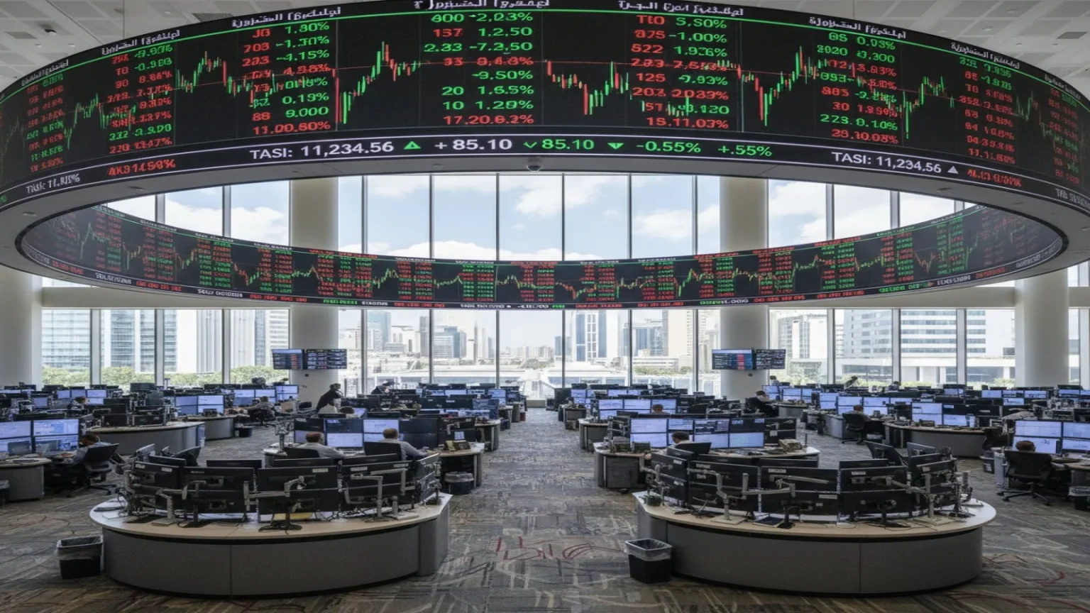 تراجع سوق الأسهم السعودية مع ترقب نتائج الشركات واستقرار السيولة