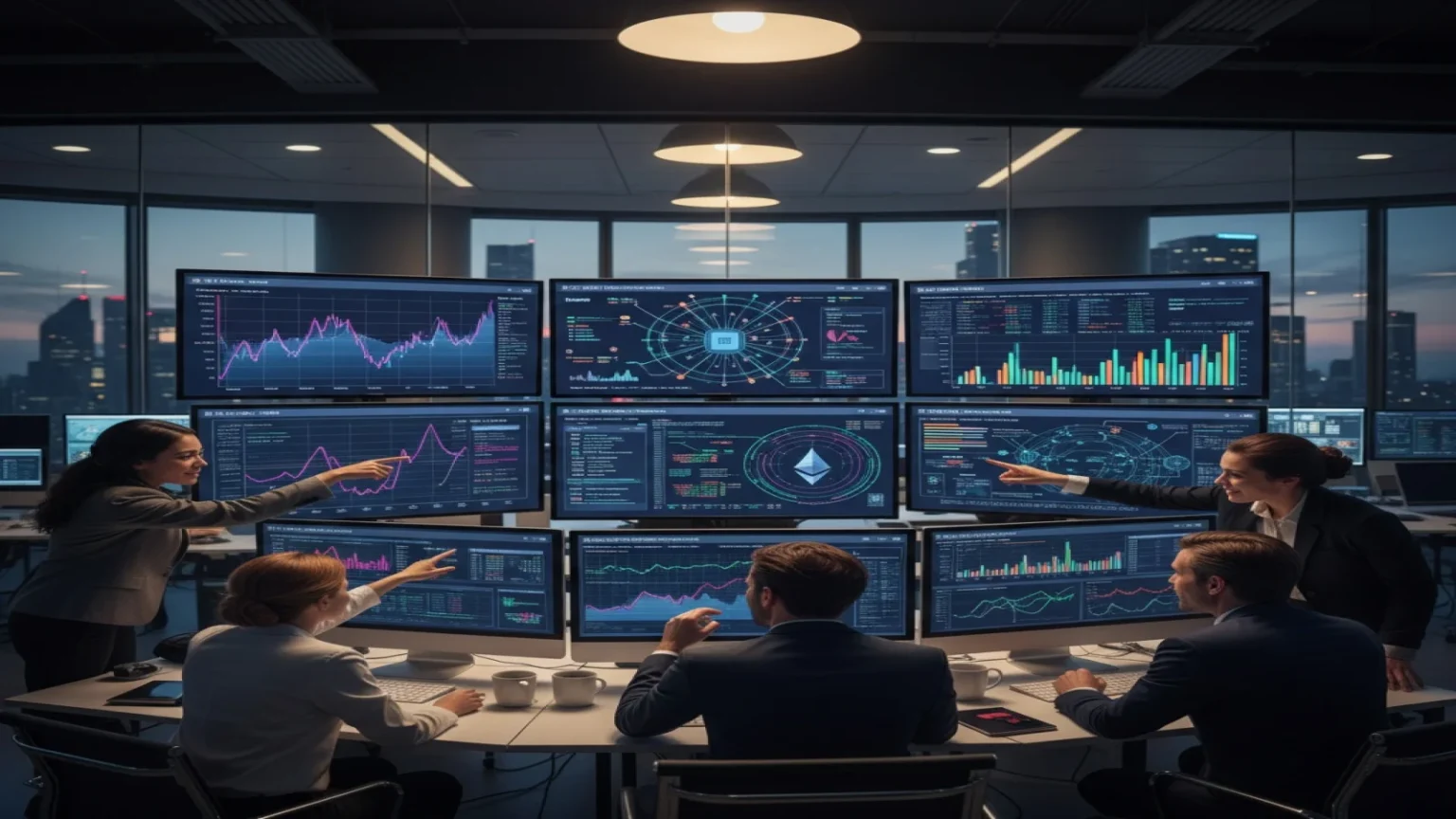 نشاط شبكة إيثريوم يتضاعف مع ارتفاع ملحوظ في المستخدمين الجدد