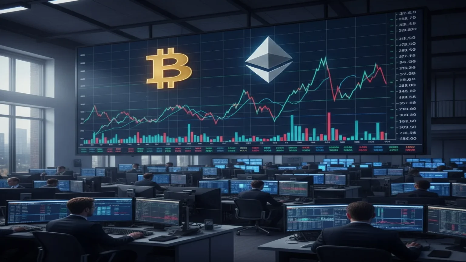 انتهاء خيارات بيتكوين وإيثيريوم بقيمة 2.2 مليار دولار مع بداية 2026