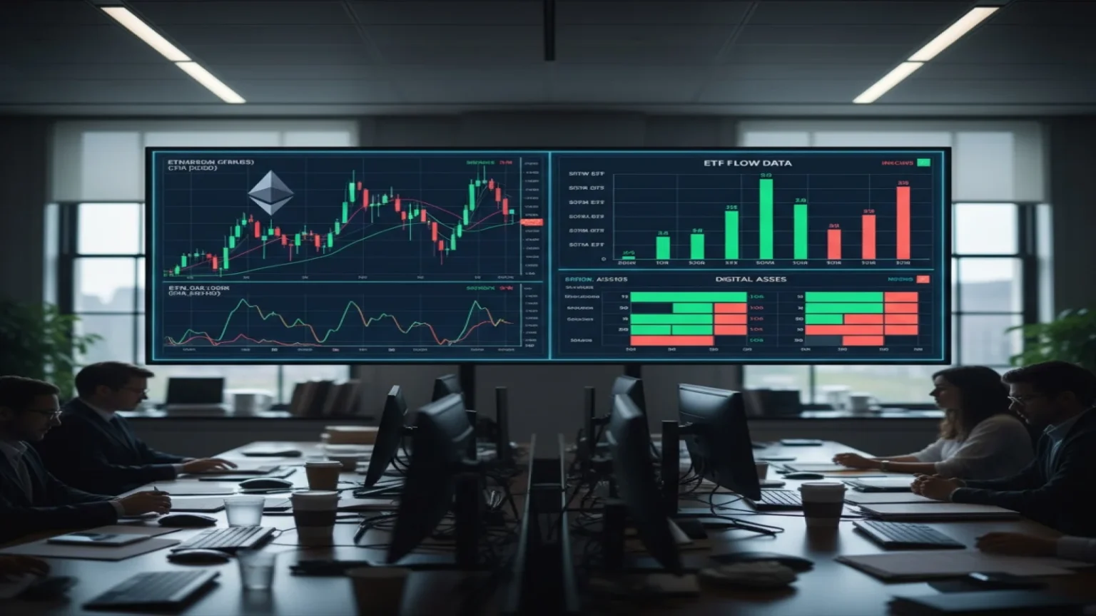تدفقات صناديق ETF تدعم صعود الإيثيريوم رغم مقاومة رئيسية في 2026