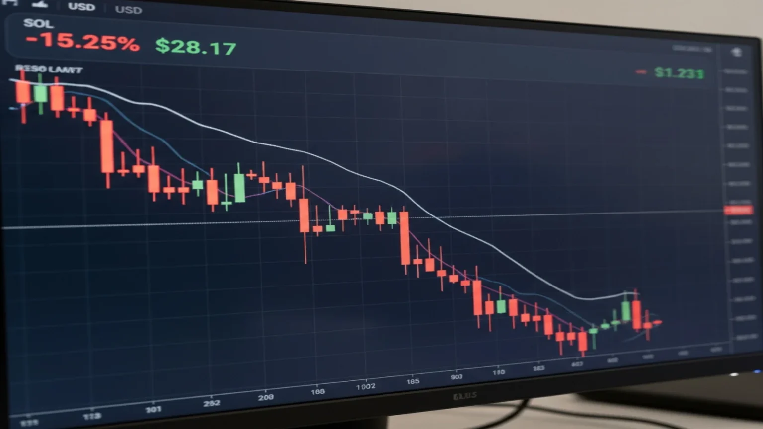 سولانا تشهد أول تدفقات خارجة لصناديق المؤشرات منذ شهر مع تراجع السعر إلى 130 دولار