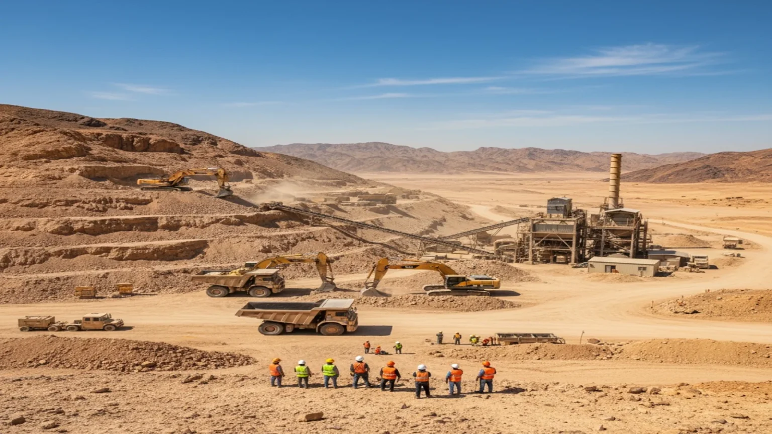 شلاتين تستهدف إنتاج ذهب 1.15 طن في 2026 مع تسليم 330 كلغ بالربع الأول