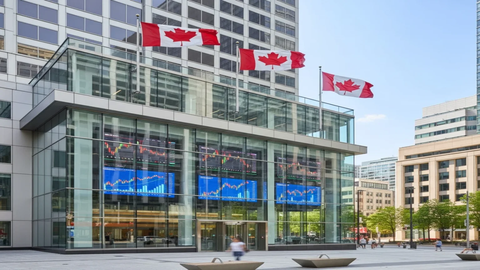 بنك كندا يثبت الفائدة عند 2.25% ويتوقع نموًا معتدلاً حتى 2027
