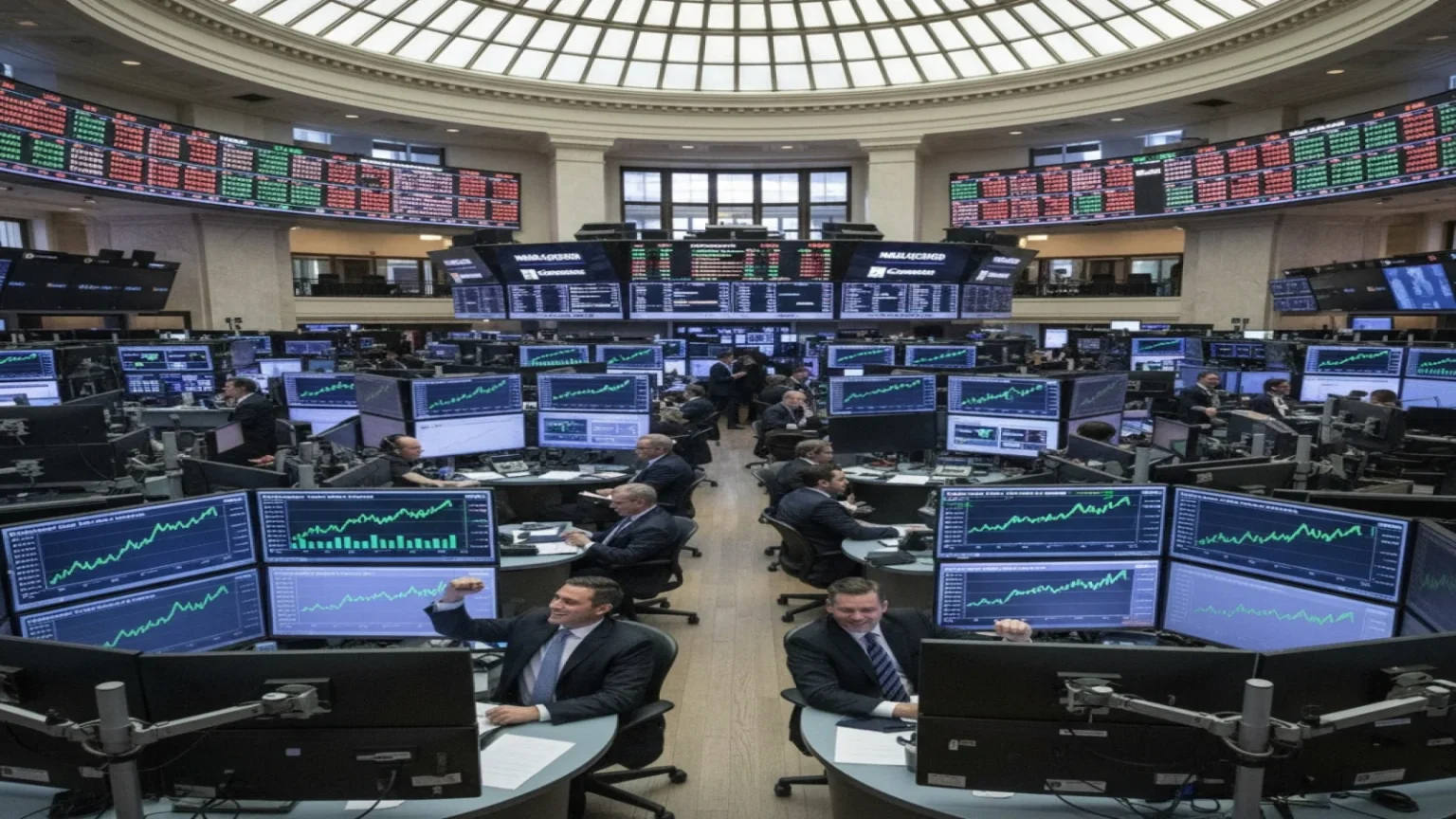 ستاندرد آند بورز وناسداك يفتتحان على ارتفاع بدعم أسهم شركات الرقائق