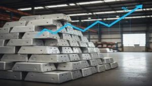 سعر الألمنيوم يرتفع لأعلى مستوى منذ 2022 مع تراجع الدولار 3%