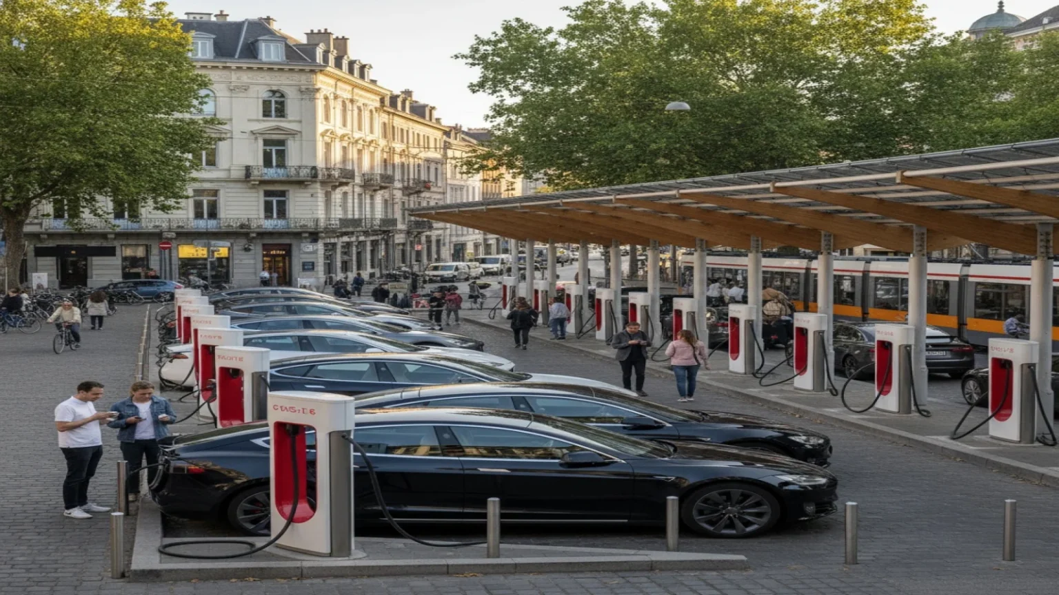 تسلا تسجل تراجعاً كبيراً في مبيعاتها بأوروبا نهاية 2025