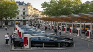 تسلا تسجل تراجعاً كبيراً في مبيعاتها بأوروبا نهاية 2025