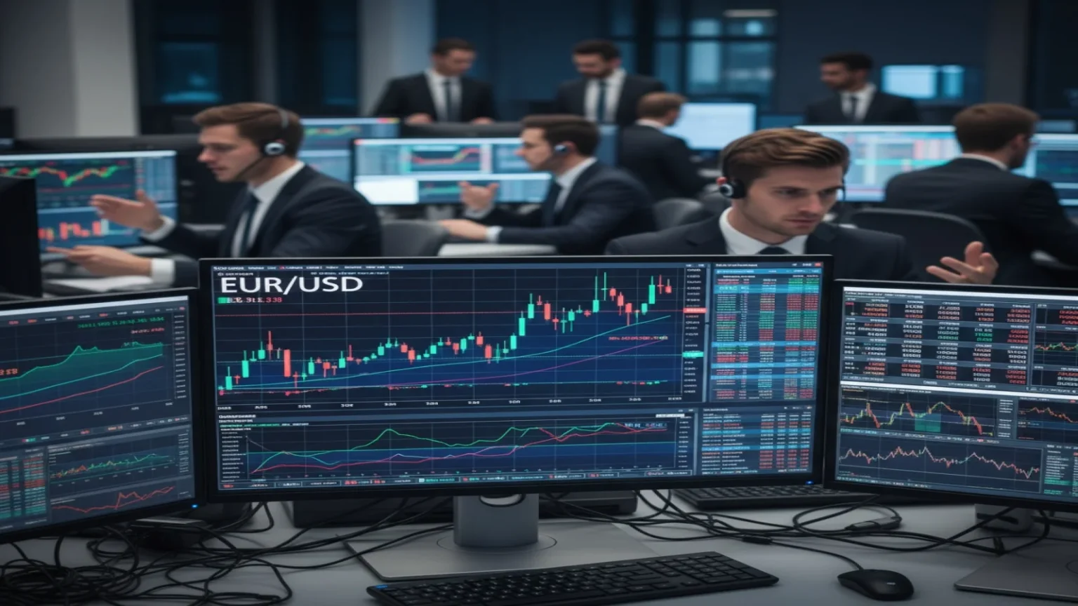 زوج اليورو دولار يتراجع مع ترقب قرار الفيدرالي الأمريكي