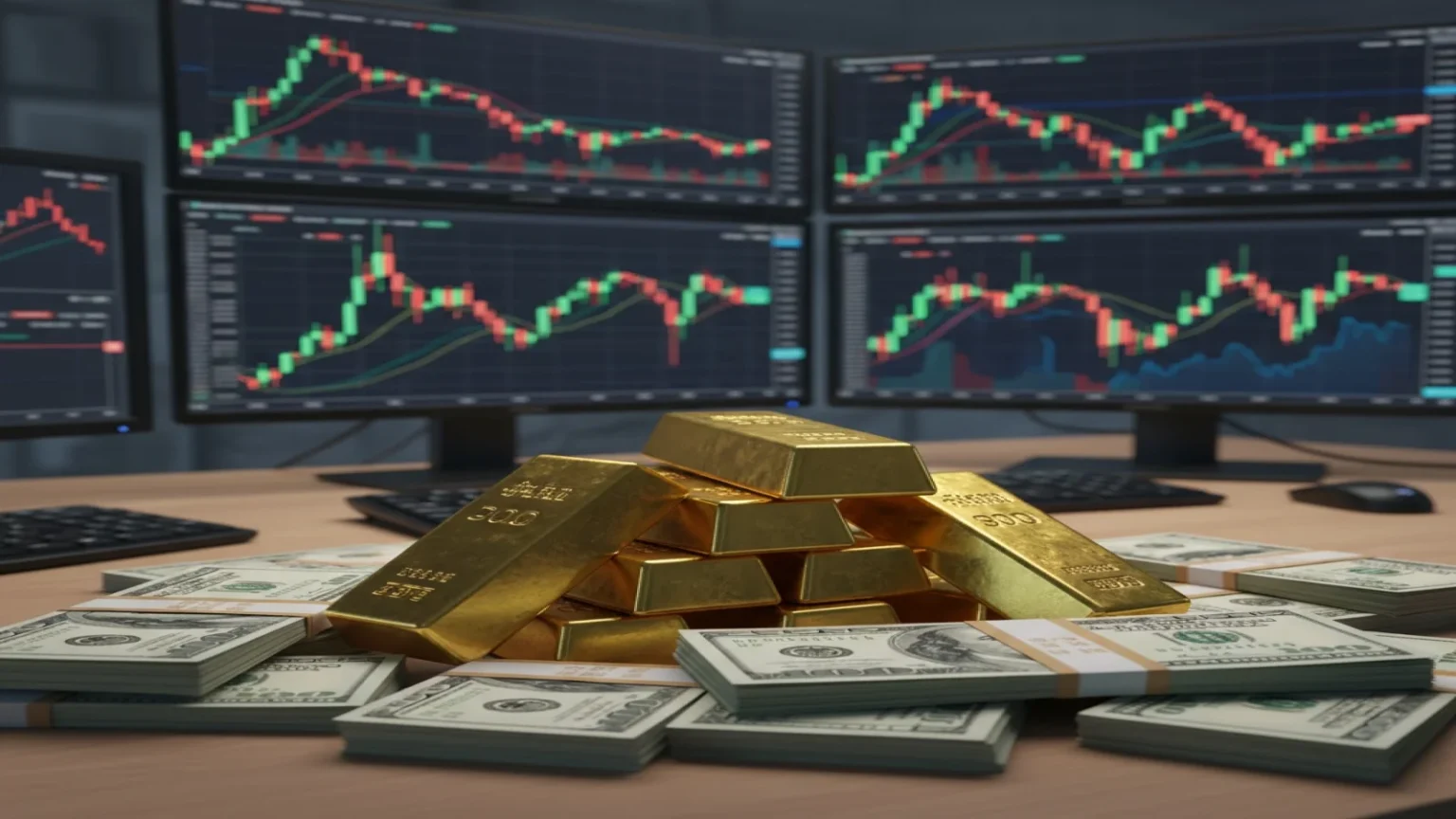 تراجع أسعار الذهب مع تعافي الدولار قبل صدور بيانات التضخم الأمريكية