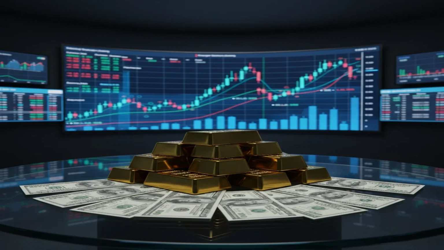 الذهب يثبت قرب أعلى مستوياته مع ترقب بيانات مؤشر مديري المشتريات الأمريكي