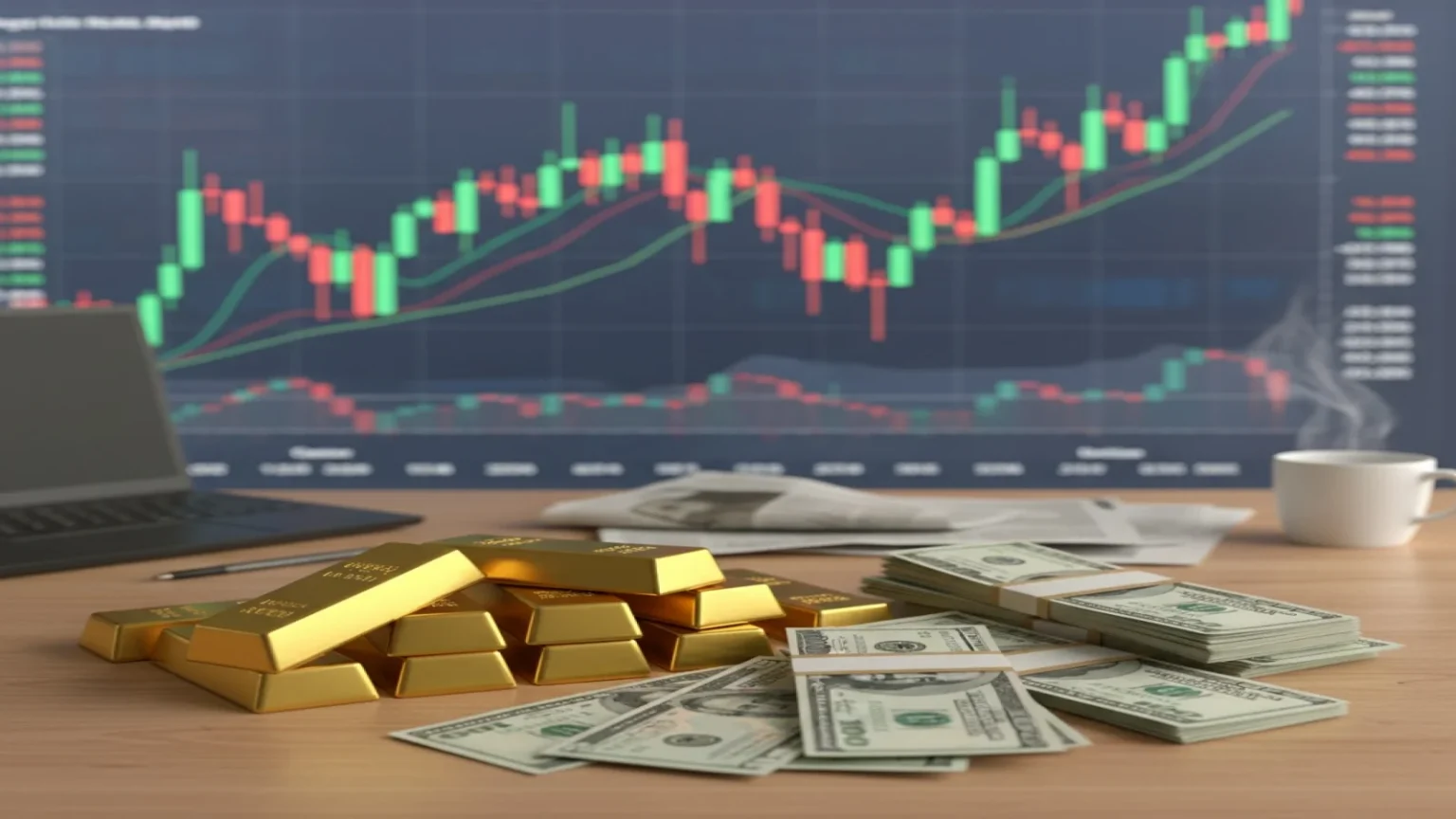 الذهب يقلص خسائره وسط تردد المستثمرين وقوة معتدلة للدولار