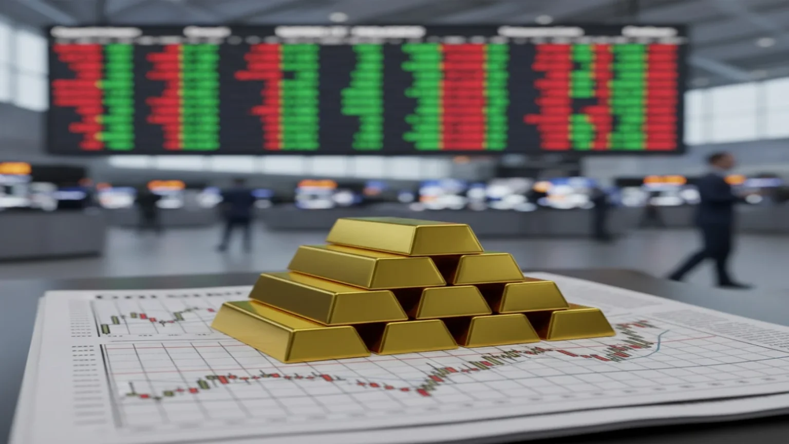 الذهب يتخطى 5000 دولار وسط تزايد المخاطر الاقتصادية والسياسية