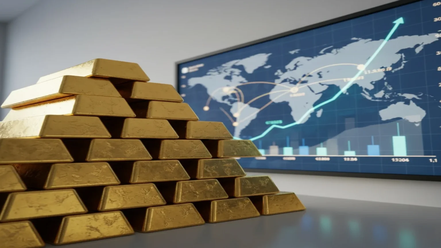 الذهب يرتفع إلى 4639 دولارًا مع تزايد الطلب على الأصول الآمنة