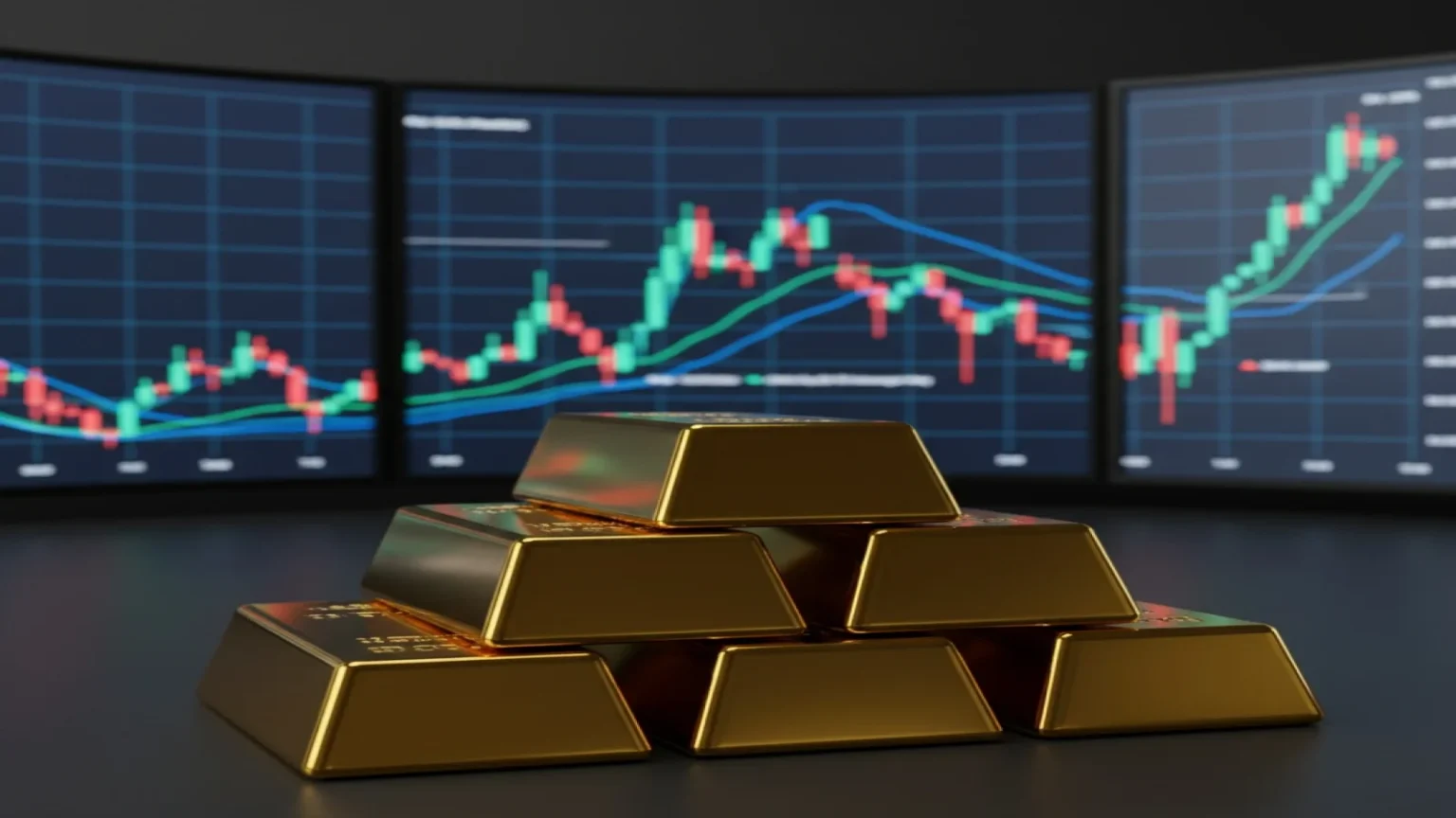 الذهب يواصل الارتفاع القياسي لليوم التاسع وسط تدفقات ملاذ آمن قوية