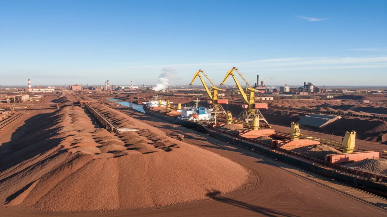 خام الحديد يرتفع لأعلى مستوى منذ فبراير بدعم صيني ومخزونات مرتفعة