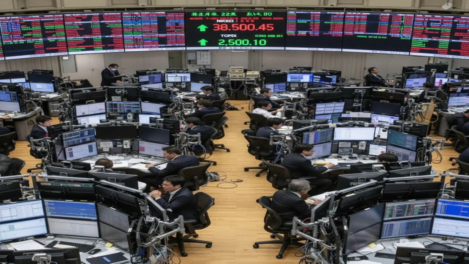مؤشر نيكي الياباني يتراجع للجلسة الثانية مع تباطؤ وتيرة المكاسب