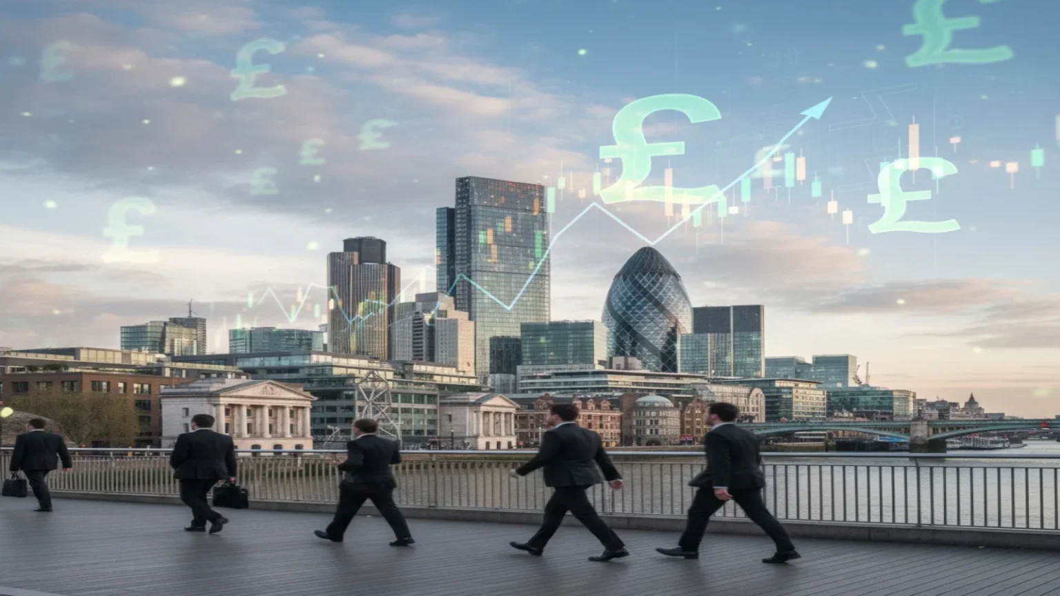 الجنيه الإسترليني يرتفع مع تسارع التضخم في بريطانيا وانتظار بيانات مبيعات التجزئة