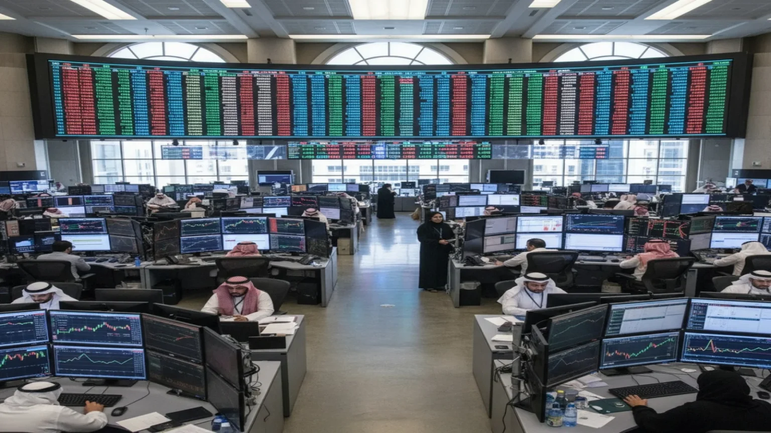 تراجع سوق الأسهم السعودية مع انخفاض سهم سابك لأدنى مستوى منذ 2009