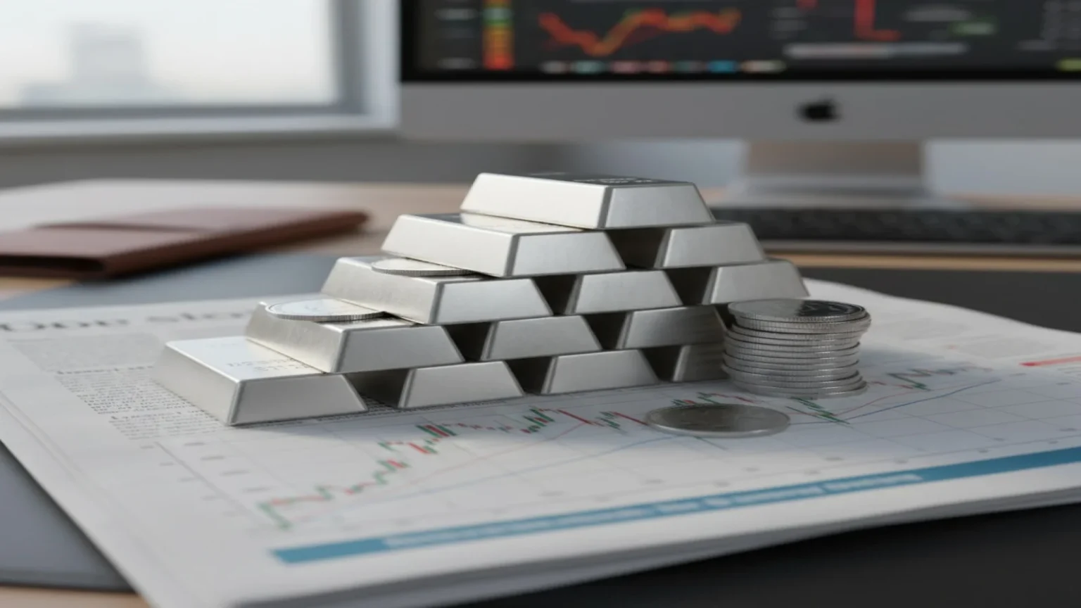 الفضة تقفز إلى أعلى مستوى فوق 110 دولارات بدعم المخاوف الاقتصادية