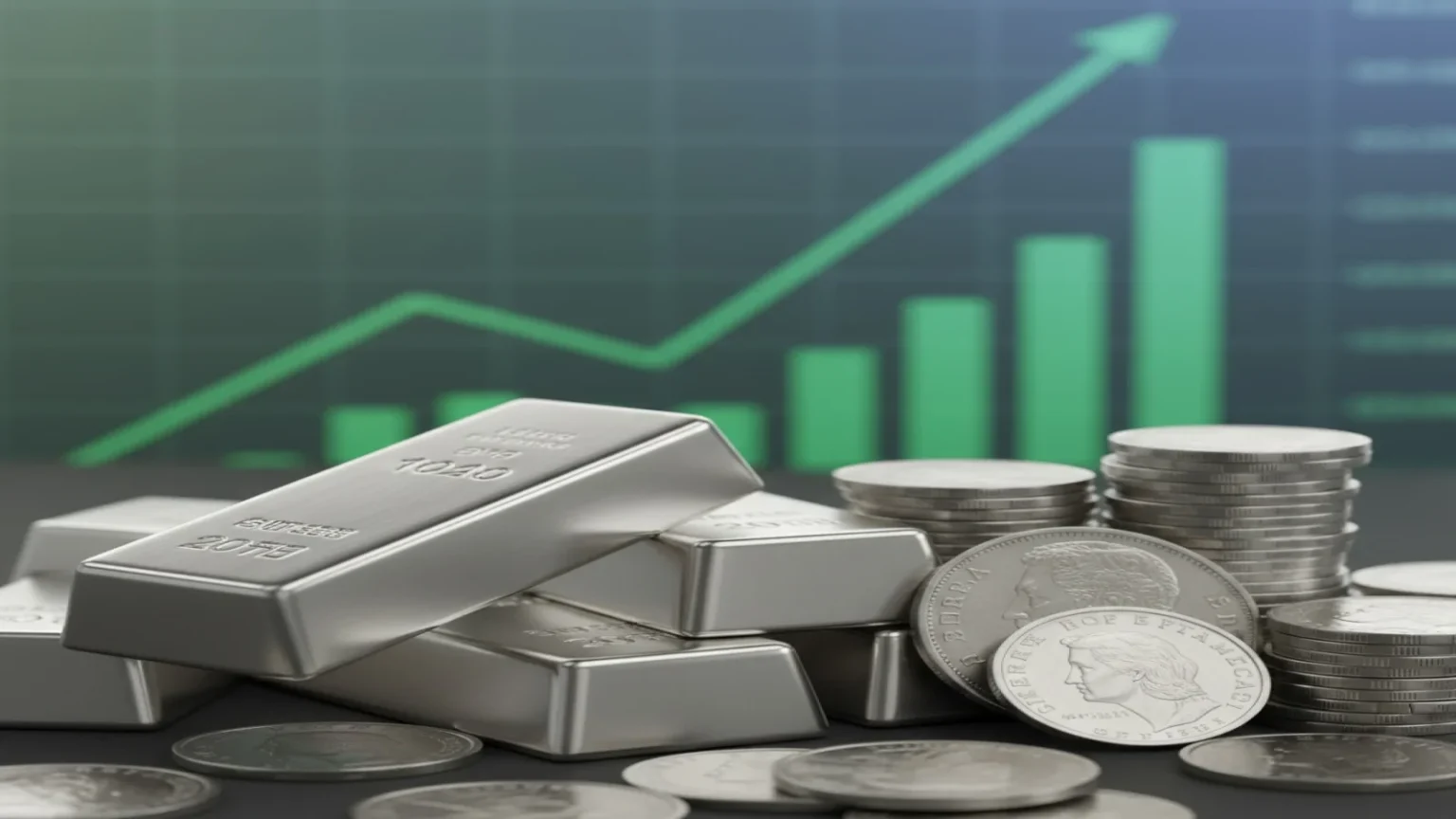 الفضة ترتفع إلى 90 دولاراً مع تصاعد التوترات الجيوسياسية في إيران