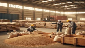 الهند تسمح بتصدير 500 ألف طن دقيق وسميد بعد حظر استمر ثلاث سنوات