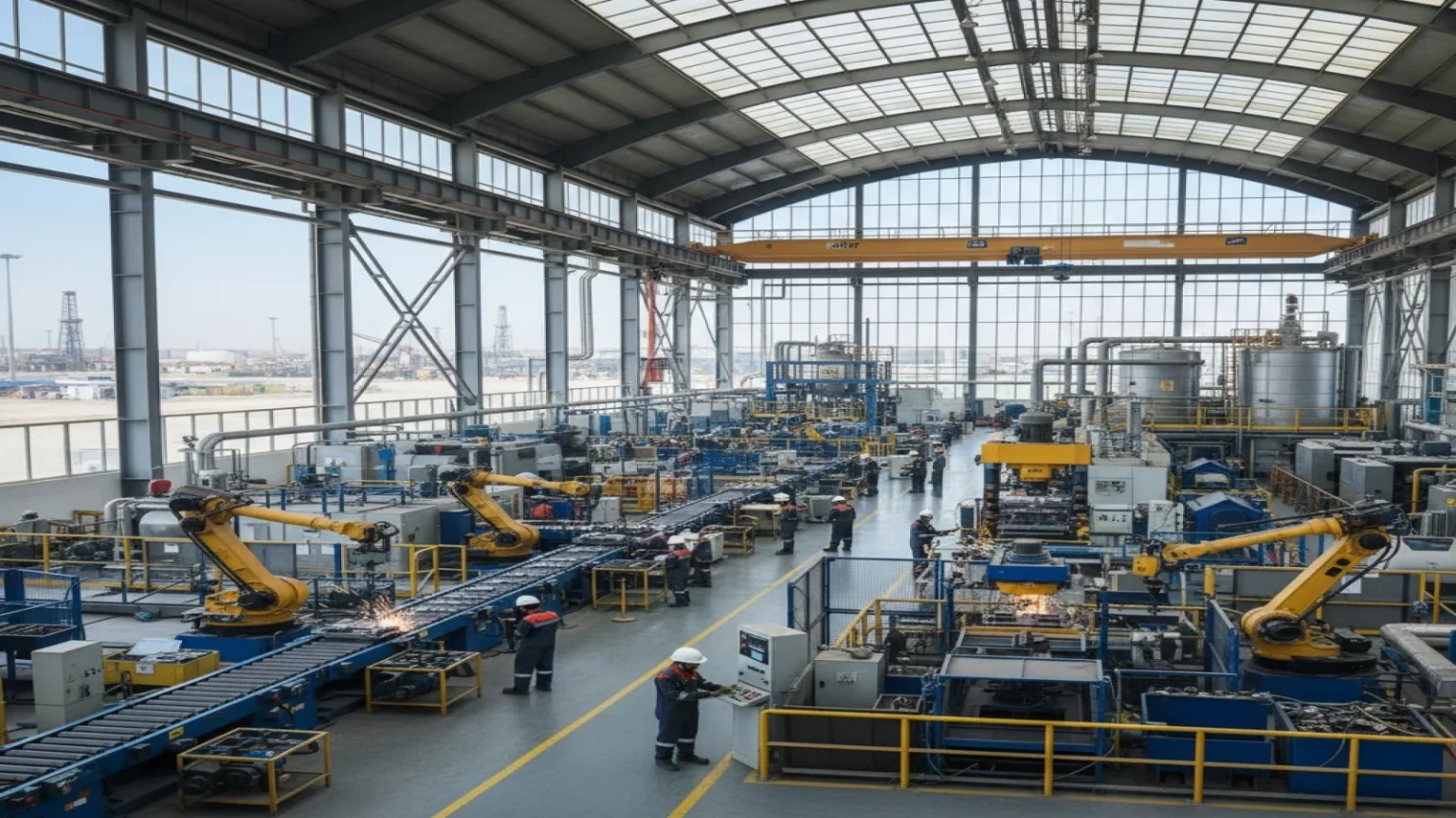 ارتفاع إنتاج الشركات غير النفطية بالسعودية في ديسمبر مع تباطؤ النمو