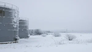 موجة برد في شمال شرق الصين تدفع طلب الغاز المسال مع برودة أوروبا