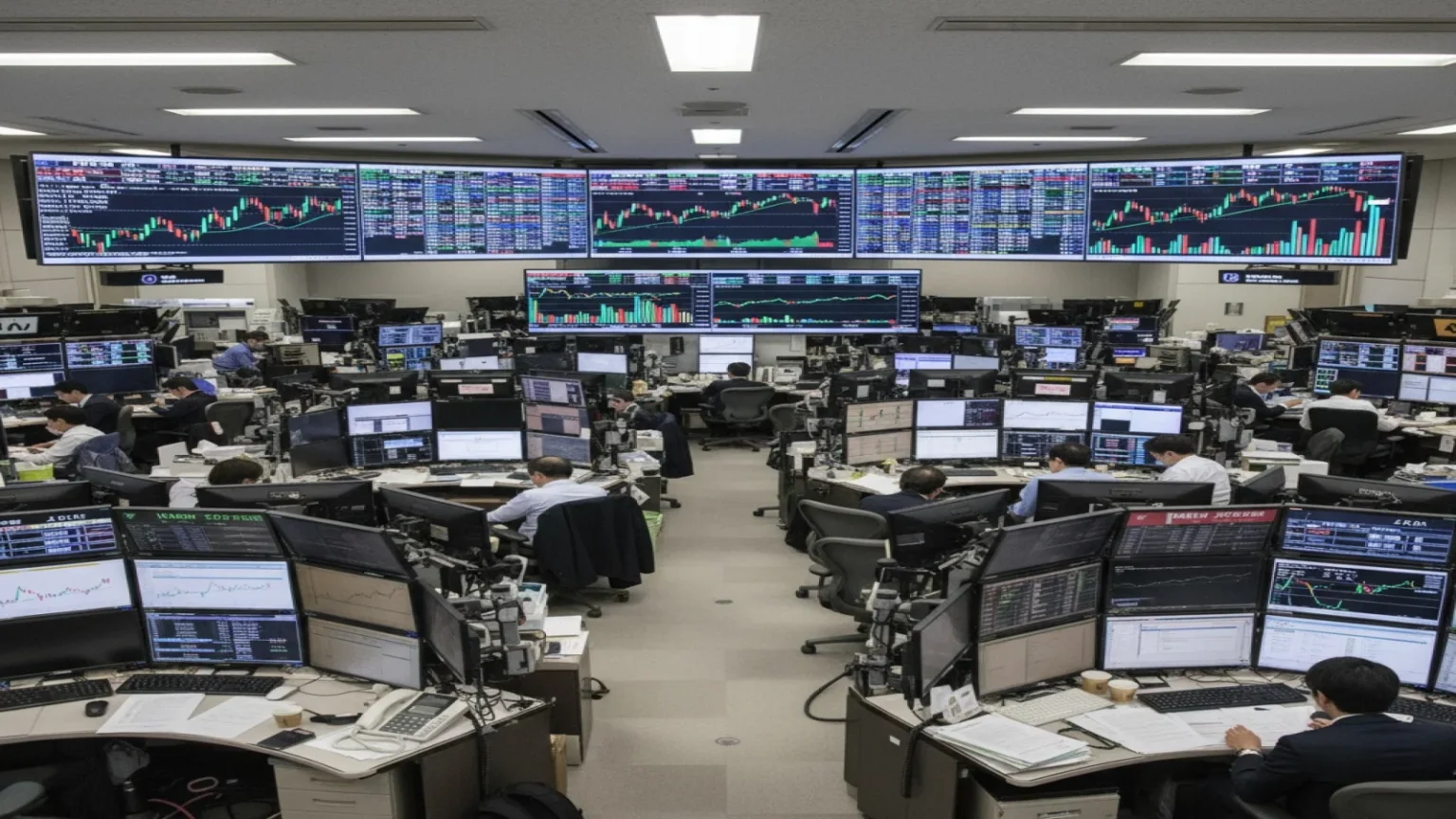 أسهم وعقود السندات اليابانية ترتفع قبل قرار بنك اليابان بالفائدة