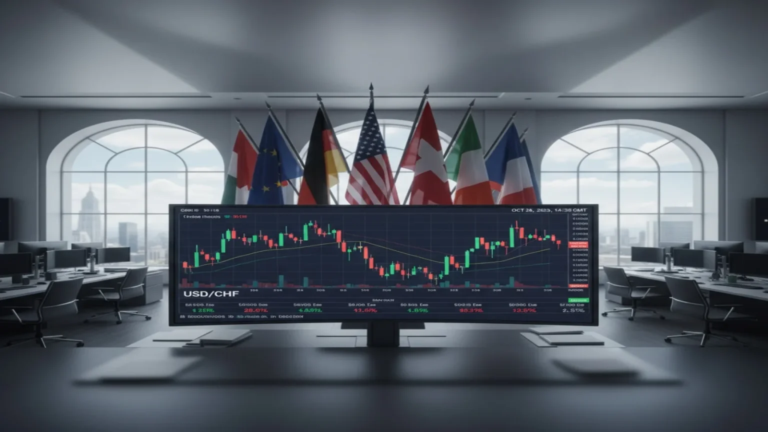 تراجع USD/CHF دون 0.8000 مع تصاعد التوترات بين واشنطن والاتحاد الأوروبي