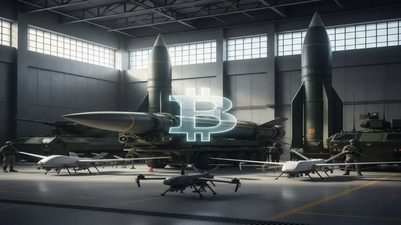 إيران تعرض أنظمة أسلحة متطورة للبيع مقابل العملات المشفرة لتجاوز العقوبات