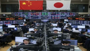 تراجع الأسهم العالمية مع تصاعد التوترات بين الصين واليابان وقيود التصدير