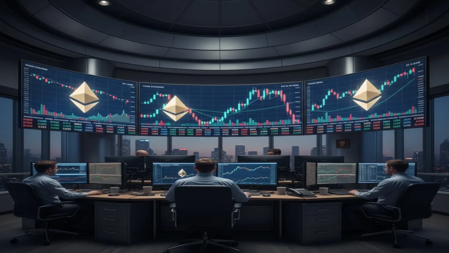 حيتان الإيثيريوم تتباين بين التراكم والبيع وسط تراجع السعر في يناير