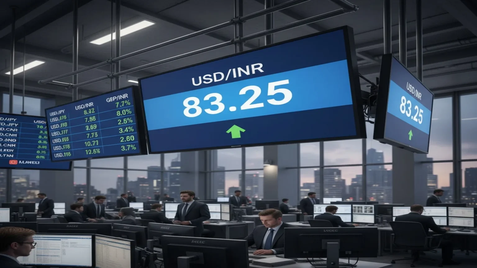 ارتفاع زوج الدولار/الروبية الهندية لأعلى مستوى منذ أسبوعين مع تصاعد التوترات التجارية