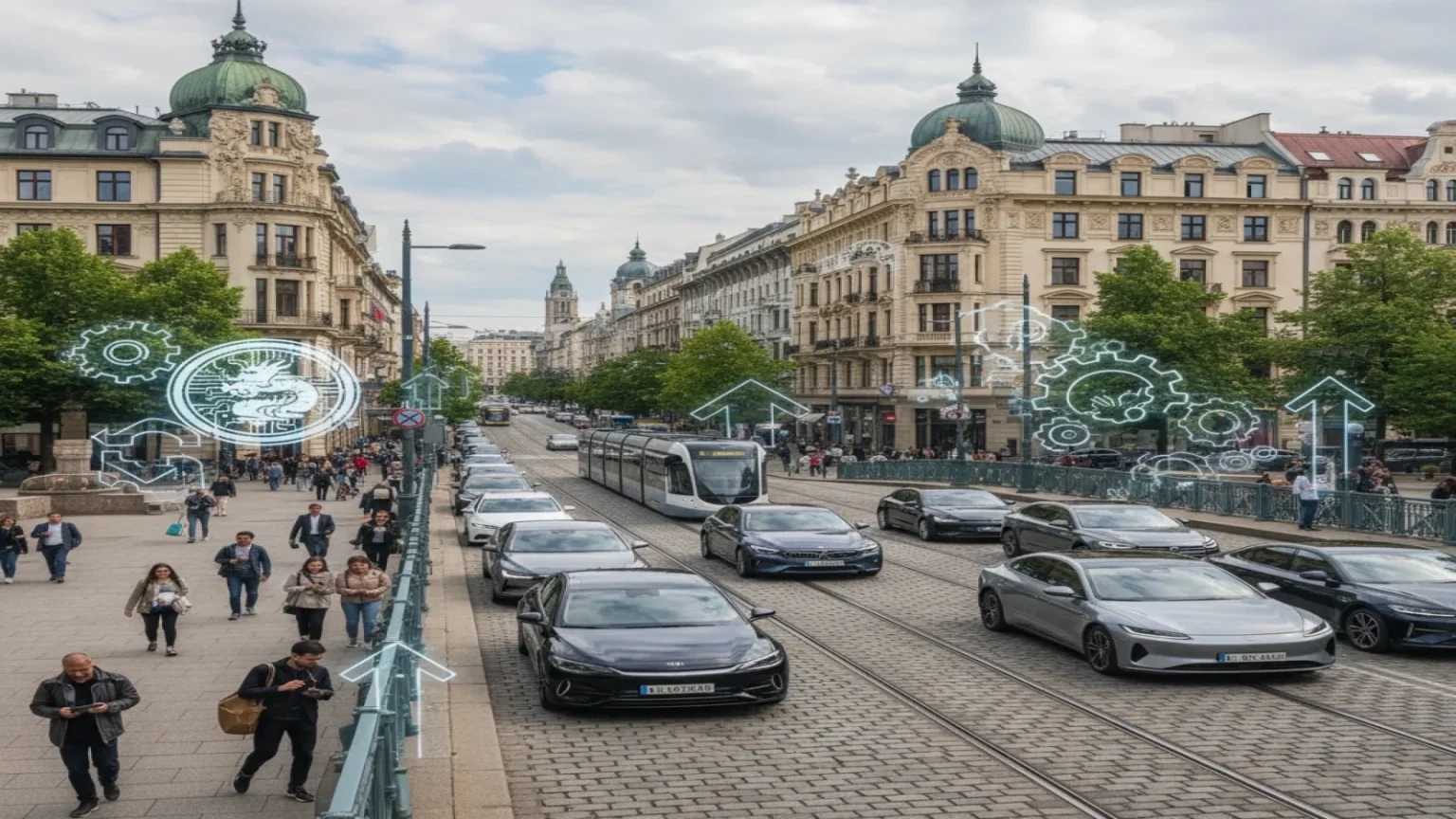 أسهم السيارات الكهربائية الصينية ترتفع مع دراسة الاتحاد الأوروبي لحد أدنى للأسعار