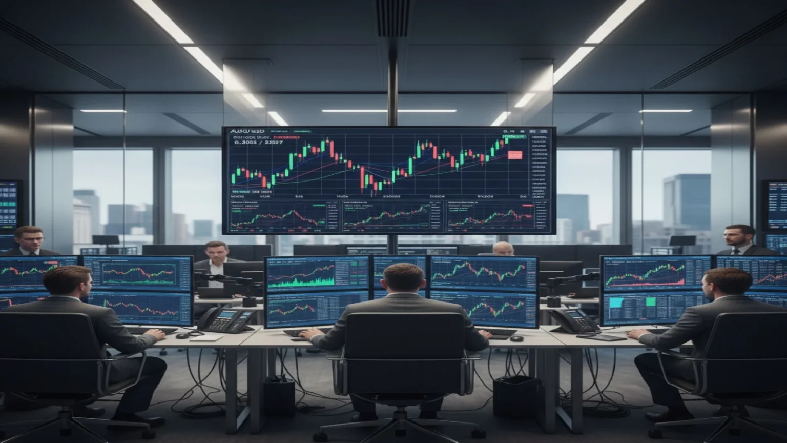 زوج AUD/USD يرتفع بعد كسر خط الاتجاه الهابط ونطاق التداول الشهري