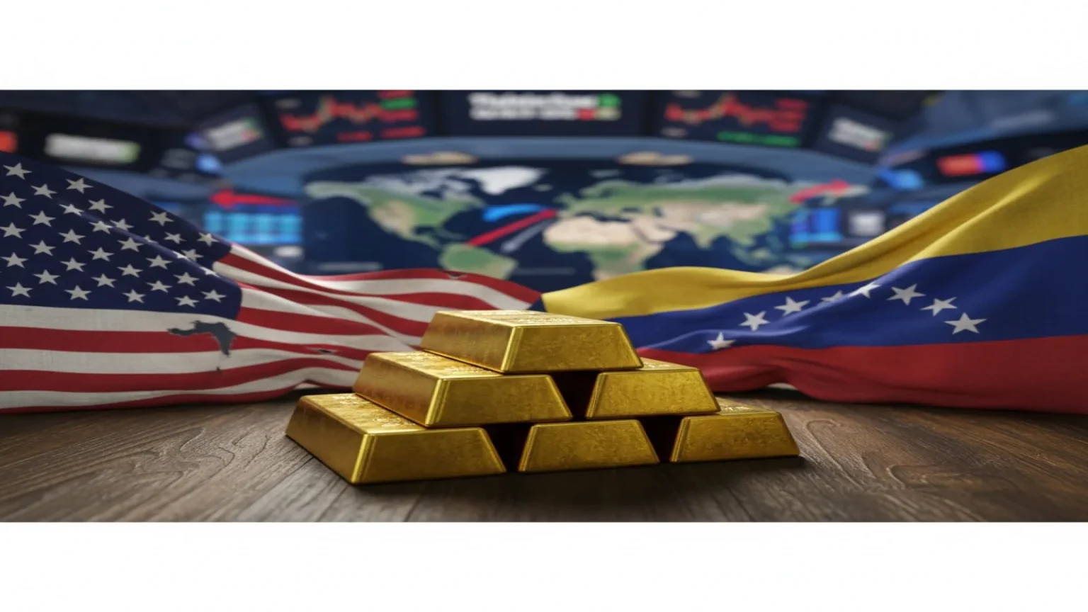 الذهب يحافظ على مكاسبه مع استمرار توتر العلاقات بين واشنطن وفنزويلا