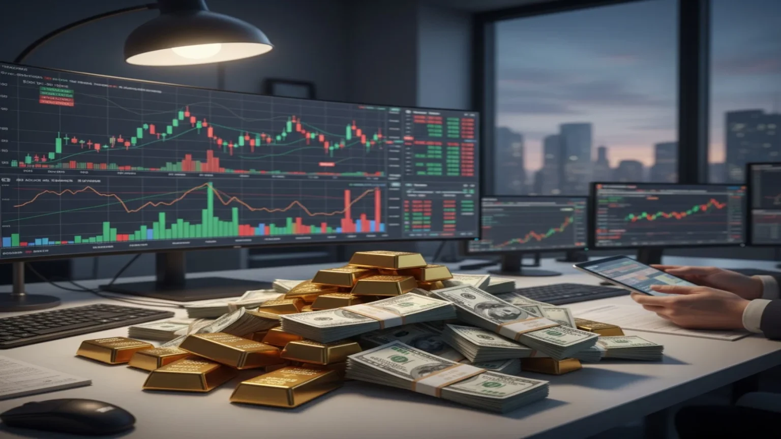 أسعار الذهب ترتفع فوق 4950 دولار وسط مخاوف جيوسياسية وتأثيرات الفيدرالي