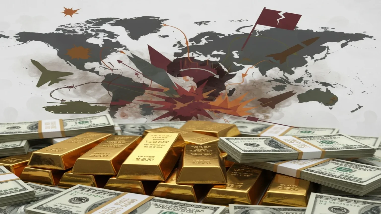 الذهب يرتفع إلى مستويات قياسية مع تصاعد التوترات الجيوسياسية