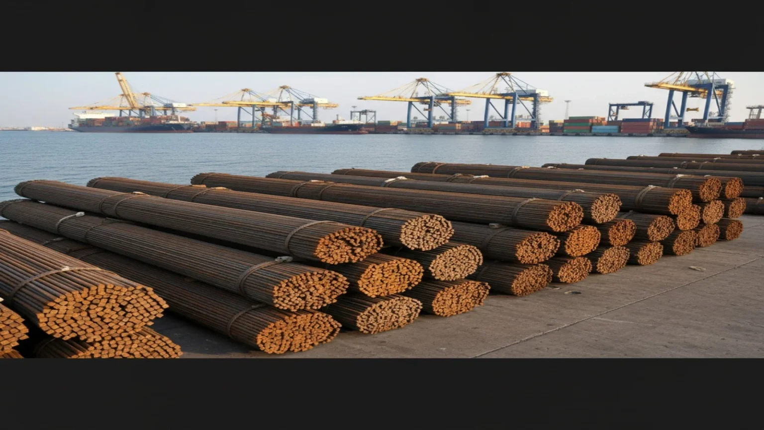 الولايات المتحدة تفرض رسوماً تعويضية على حديد التسليح المصري اعتباراً من يناير