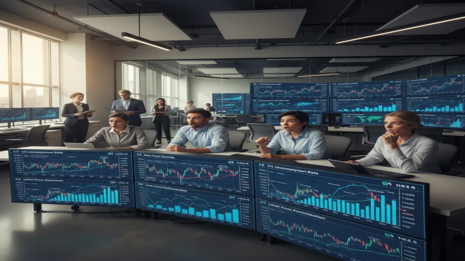 تقرير الوظائف الأمريكية يظهر تباطؤ سوق العمل في ديسمبر مع توقعات بتراجع البطالة