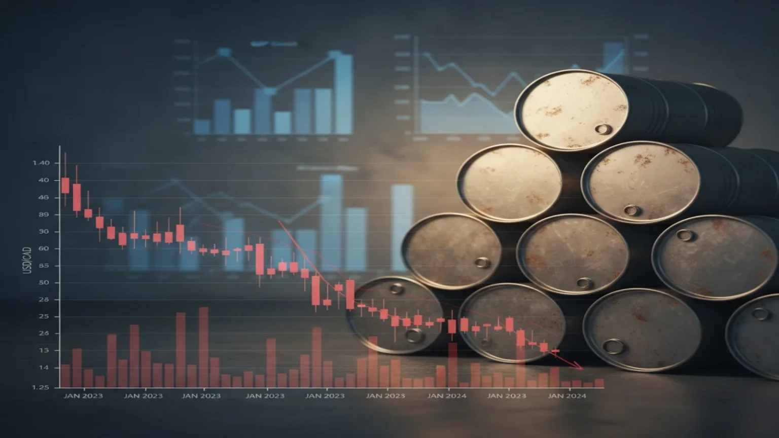 زوج دولار أمريكي/كندي يتراجع دون 1.3600 مع ترقب بيانات أمريكية