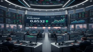 ارتفاع زوج اليورو مقابل الجنيه الإسترليني فوق 0.8700 بعد قرار بنك إنجلترا
